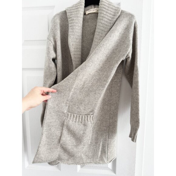 Nicole Bridger Cashmere "Protection" Cardigan in Grey, size 4 - Picture 4 of 9